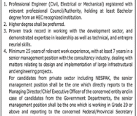 Job Vacancy at National Engineering Services Pakistan
